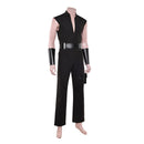 Cosplay Costume Scorn Shadow Lord Tunic Black Men Halloween Carnival Party Outfits