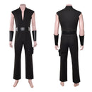 Cosplay Costume Scorn Shadow Lord Tunic Black Men Halloween Carnival Party Outfits