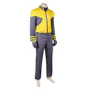 Cosplay Costume Scott Summers Coat Pants Fullset Yellow Men Halloween Carnival Party Outfits