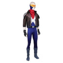 Cosplay Costume Scott Summers Jacket Jumpsuit Fullset Blue Men Halloween Carnival Party Outfits