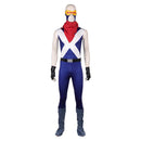 Cosplay Costume Scott Summers Jacket Jumpsuit Fullset Blue Men Halloween Carnival Party Outfits