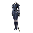 Cosplay Costume Selina Kyle Absolute Catwoman Fullset Gray Women Halloween Carnival Party Outfits