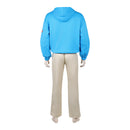 Cosplay Costume Shin Asakura Sakamoto Days (2026)Hoodie Pullover Pants Set Blue Men Halloween Carnival Party Outfits