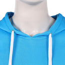 Cosplay Costume Shin Asakura Sakamoto Days (2026)Hoodie Pullover Pants Set Blue Men Halloween Carnival Party Outfits