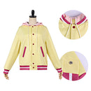 Cosplay Costume Shiori Ureshino Marriagetoxin Jacket Yellow Women Halloween Carnival Party Outfits