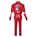 Cosplay Costume Shotaro Kaneda Akira (1988) Leather Fullset Racing Suit Red Men Halloween Carnival Party Outfits
