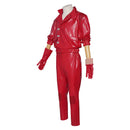 Cosplay Costume Shotaro Kaneda Akira (1988) Leather Fullset Racing Suit Red Men Halloween Carnival Party Outfits