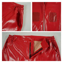 Cosplay Costume Shotaro Kaneda Akira (1988) Leather Fullset Racing Suit Red Men Halloween Carnival Party Outfits
