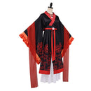 Cosplay Costume Shu Keigetsu Though I Am an Inept Villainess Hanfu Dress Fullset Black Women Halloween Carnival Party Outfits