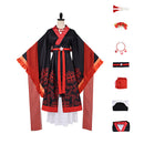 Cosplay Costume Shu Keigetsu Though I Am an Inept Villainess Hanfu Dress Fullset Black Women Halloween Carnival Party Outfits