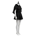 Cosplay Costume Sidney Prescott Scream 7 Dress Black Women Halloween Carnival Party Outfits