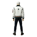 Cosplay Costume Smoker Coat White Men Halloween Carnival Party Outfits