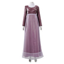 Cosplay Costume Sophie Beckett Bridgerton Season 4 Dress Red Women Halloween Carnival Party Outfits