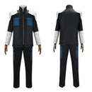 Cosplay Costume Soshiro Hoshina Kaiju No.8 Team Uniform Set Black Men Halloween Carnival Party Outfits