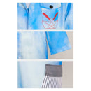 Cosplay Costume Squeaky and Squirmy Smee Wicked Wonderland Overall Shirt Hat Set Blue Kids Children Halloween Carnival Party Outfits
