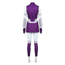 Cosplay Costume Starfire Teen Titan Jumpsuit Set Purple Women Halloween Carnival Party Outfits