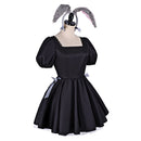 Cosplay Costume Sua Alien Stage 3rd Anniversary Bunny Cafe Dress Black Women Halloween Carnival Party Outfits