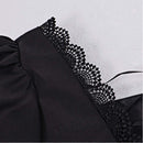 Cosplay Costume Sua Alien Stage 3rd Anniversary Bunny Cafe Dress Black Women Halloween Carnival Party Outfits