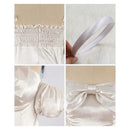 Cosplay Costume Sua Alien Stage Puff Sleeves Slim Dress White Women Halloween Carnival Party Outfits