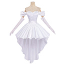 Cosplay Costume Sua Alien Stage Wedding Dress White Women Halloween Carnival Party Outfits