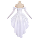 Cosplay Costume Sua Alien Stage Wedding Dress White Women Halloween Carnival Party Outfits