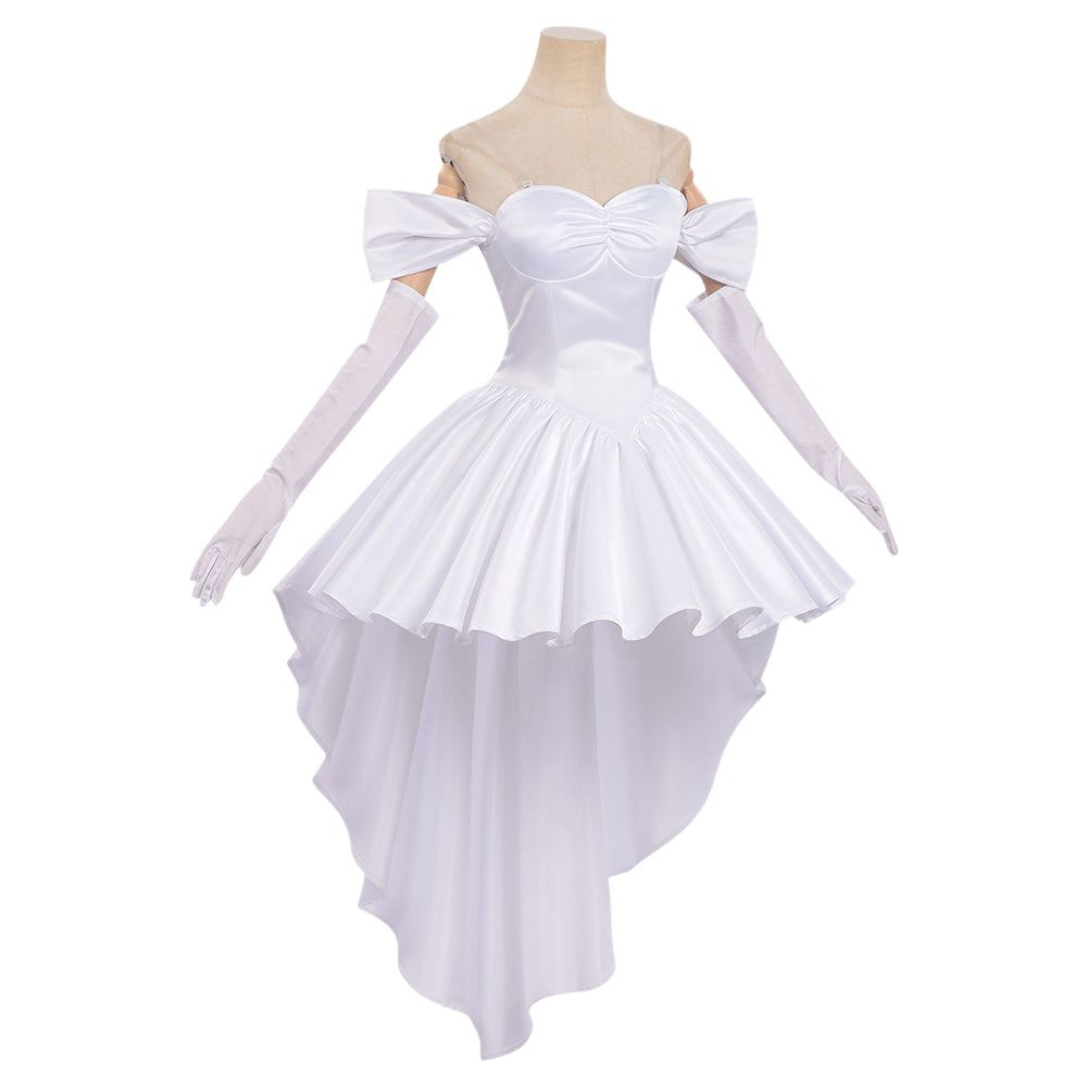 white dress for halloween costume Cosplay Sua Alien Stage Wedding Women Carnival Party Outfits BABEYOND Sequin Fringe 1920s color:Mint Green White Halloween Wedding Gown Furniture of America