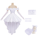 Cosplay Costume Sua Alien Stage Wedding Dress White Women Halloween Carnival Party Outfits