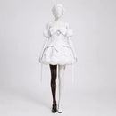 Cosplay Costume Sua Zombie Stage (2026) R1 Stage Dress Set White Women Halloween Carnival Party Outfits