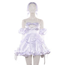 Cosplay Costume Sua Zombie Stage Budget Friendly Skirt Set White Women Halloween Carnival Party Outfits