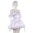 Cosplay Costume Sua Zombie Stage Budget Friendly Skirt Set White Women Halloween Carnival Party Outfits