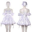 Cosplay Costume Sua Zombie Stage Budget Friendly Skirt Set White Women Halloween Carnival Party Outfits