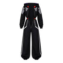 Cosplay Costume Talia Yang Cyberpunk: Edgerunners 2 Fullset Coat Pants Budget Friendly Black Halloween Carnival Party Outfits