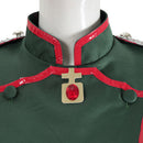 Cosplay Costume Tanya von Degurechaff Youjo Senki: The Saga of Tanya the Evil Military Uniform Green Women Halloween Carnival Party Outfits