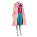 Cosplay Costume Tashigi Shirt Coat Pants Set Pink Women Halloween Carnival Party Outfits