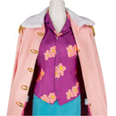 Cosplay Costume Tashigi Shirt Coat Pants Set Pink Women Halloween Carnival Party Outfits