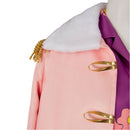 Cosplay Costume Tashigi Shirt Coat Pants Set Pink Women Halloween Carnival Party Outfits