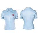 Cosplay Costume Teach You a Lesson (2026) Tatsuhara High School Uniform Shirt Blue Women Halloween Carnival Party Outfits