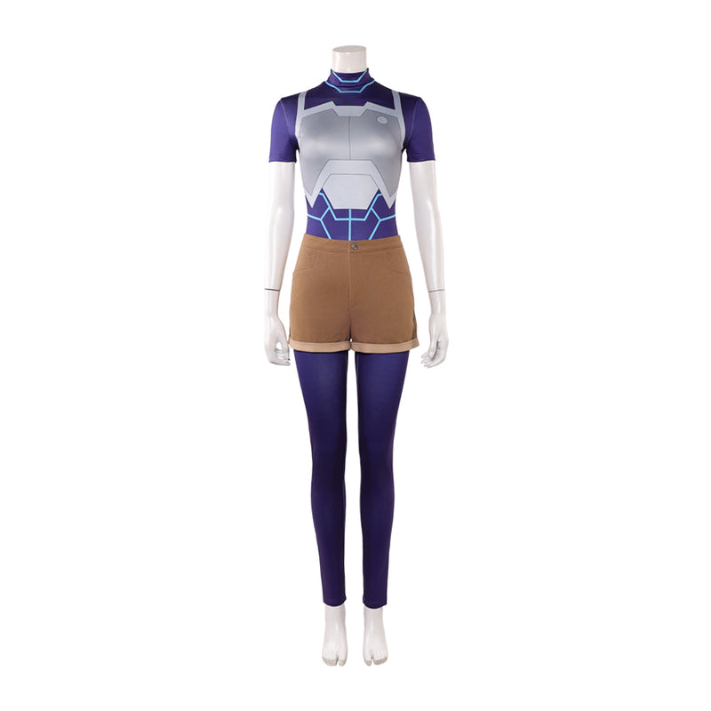 Cosplay Costume Tech Jacket Zoe Thompson Invincible Season 4 Fullset ...