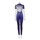 Cosplay Costume Tech Jacket Zoe Thompson Invincible Season 4 Fullset Top Pants Blue Women Halloween Carnival Party Outfits