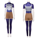 Cosplay Costume Tech Jacket Zoe Thompson Invincible Season 4 Fullset Top Pants Blue Women Halloween Carnival Party Outfits