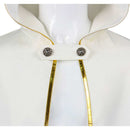 Cosplay Costume Temenos Mistral Octopath Traveler Coat White Halloween Carnival Party Outfits