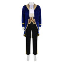 Cosplay Costume The Beast Court Set Renaissance Blue Men Halloween Carnival Party Outfits
