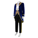 Cosplay Costume The Beast Court Set Renaissance Blue Men Halloween Carnival Party Outfits