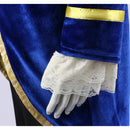 Cosplay Costume The Beast Court Set Renaissance Blue Men Halloween Carnival Party Outfits