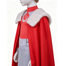 Cosplay Costume Thragg Invincible Season 4 Jumpsuit Cloak Red Kids Children Halloween Carnival Party Outfits