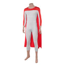 Cosplay Costume Thragg Invincible Season 4 Jumpsuit Cloak Set Red Men Halloween Carnival Party Outfit