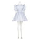 Cosplay Costume Tin Man The Wizard of Oz Genderbend Dress White Women Halloween Carnival Party Outfits