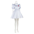 Cosplay Costume Tin Man The Wizard of Oz Genderbend Dress White Women Halloween Carnival Party Outfits