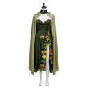 Cosplay Costume Titania TRPG Dress Cloak Set Renaissance Green Women Halloween Carnival Party Outfits