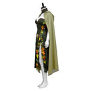 Cosplay Costume Titania TRPG Dress Cloak Set Renaissance Green Women Halloween Carnival Party Outfits
